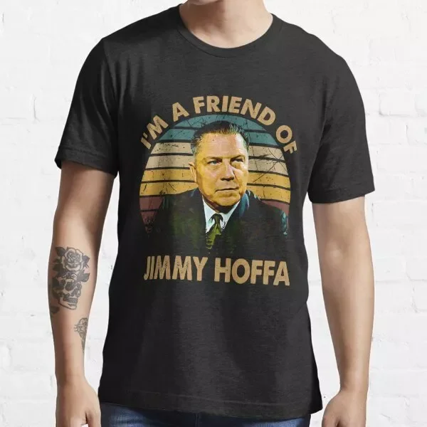 

Винтажная футболка с надписью jimmy hoffa al art pacino Essential