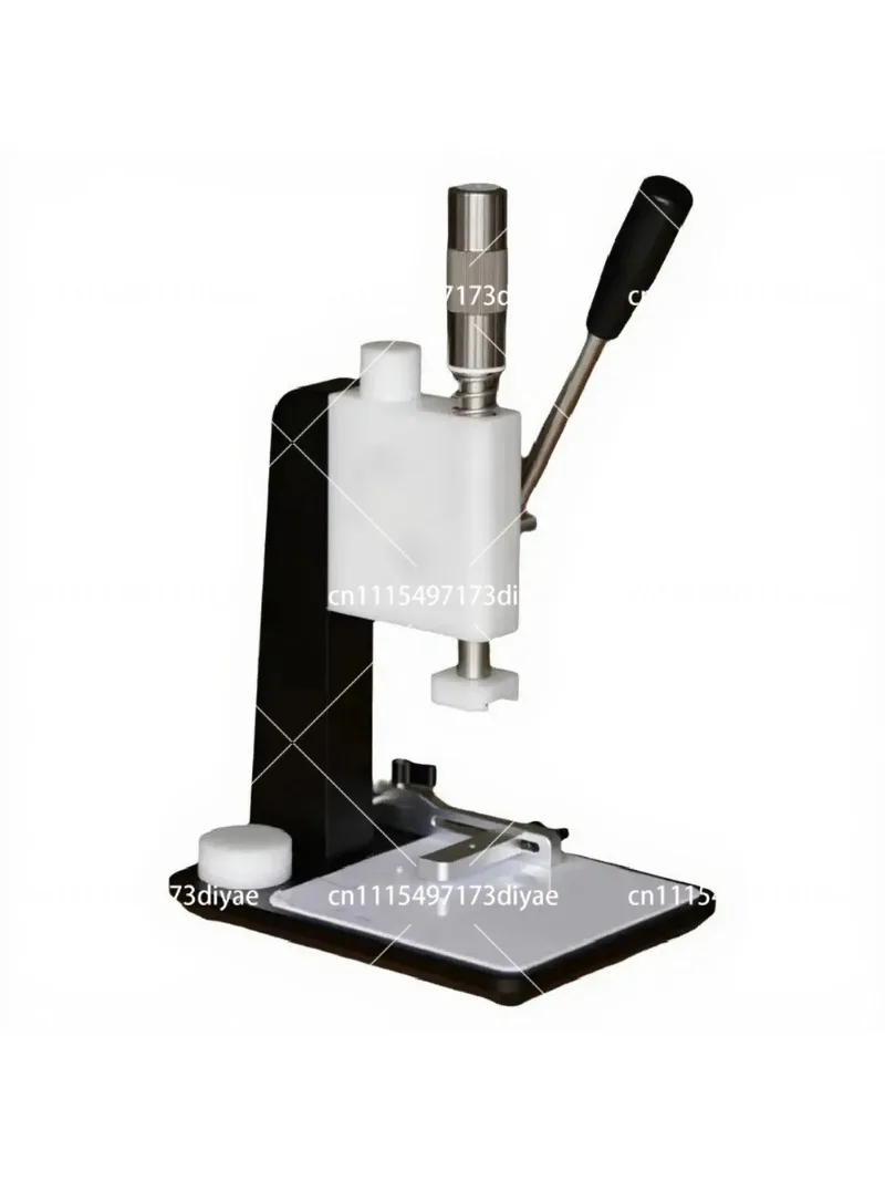Manual Soap Stamp Press Tool with Adjustable Depth for Handmade Soap, Shampoo Bars and Craft Projects