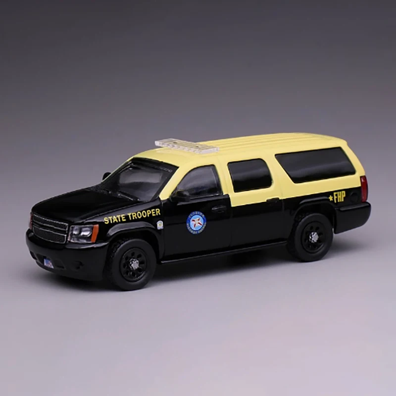 

596 1/64 Scale 2014 Suburban FHP Off-road Simulation Alloy Car Model Static Display Collectible Gift Toy Souvenir Decoration