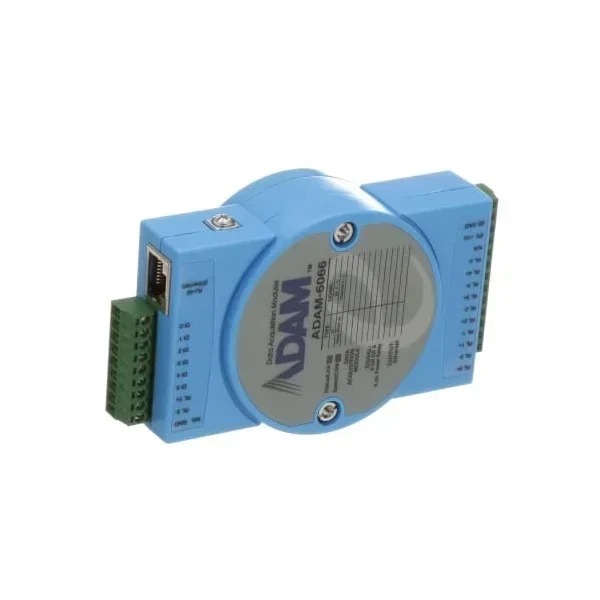 2025 جديدة ومبتكرة في المخزون Advantech ADAM-6066-D عن بعد I/O 6 قنوات Modbus/SNMP/MQTT 10-30VDC RJ45 adrxo AMAX 6000 Series