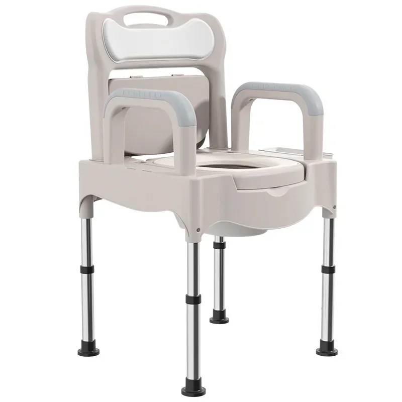 

Bearing 300kg Toilet Stool Multifunctional Elderly Bathroom Chair Lift Adjustment Shower Chair Safe Stable Bathroom Furniture