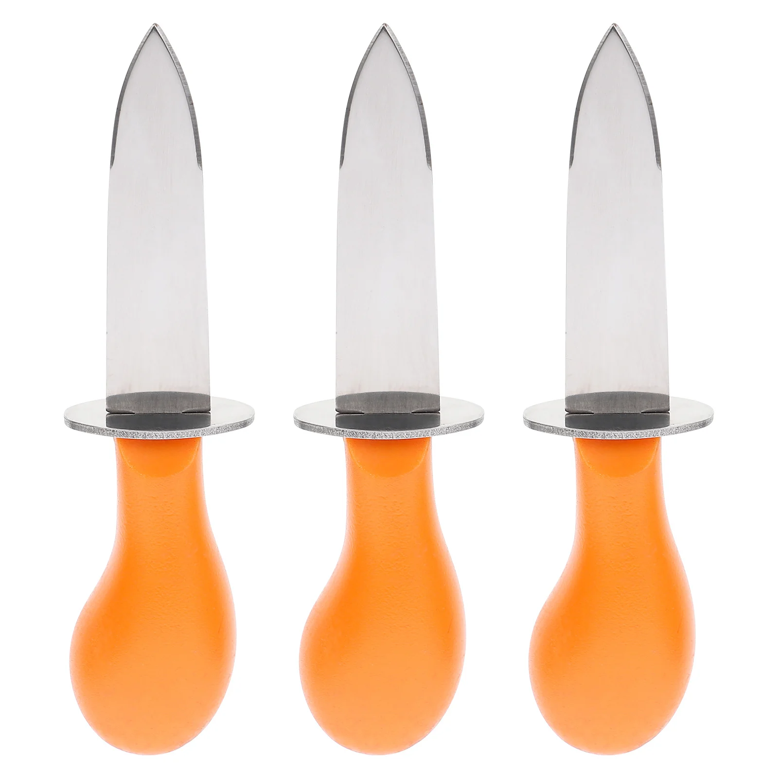 

3 pcs Stainless Steel Oyster Shucker, Shellfish Shucking Tool, Seafood Cutter Kitchen Supplies, Scallop Clam Opener, Oyster