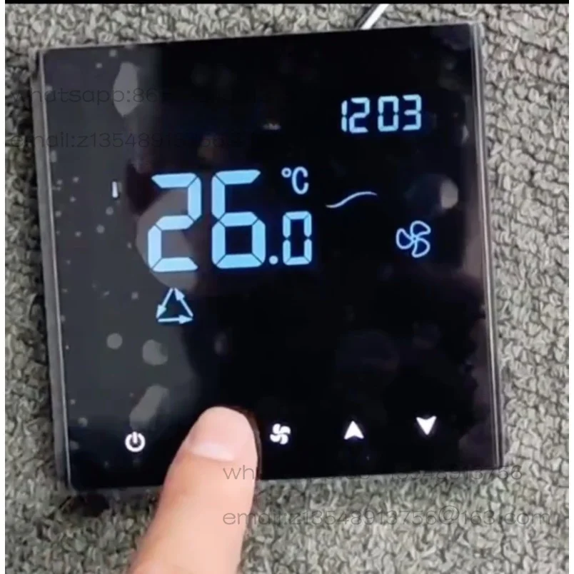 Original intelligent wire controller 5AC-866WB3 LCD WiFi remote mobile phone control panel