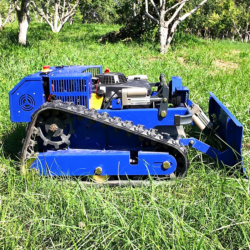 Customized CE/EPA Industrial All-terrain RC Large-horsepower Lawn Mower Garden Crawling Robot Remote-controlled Optional