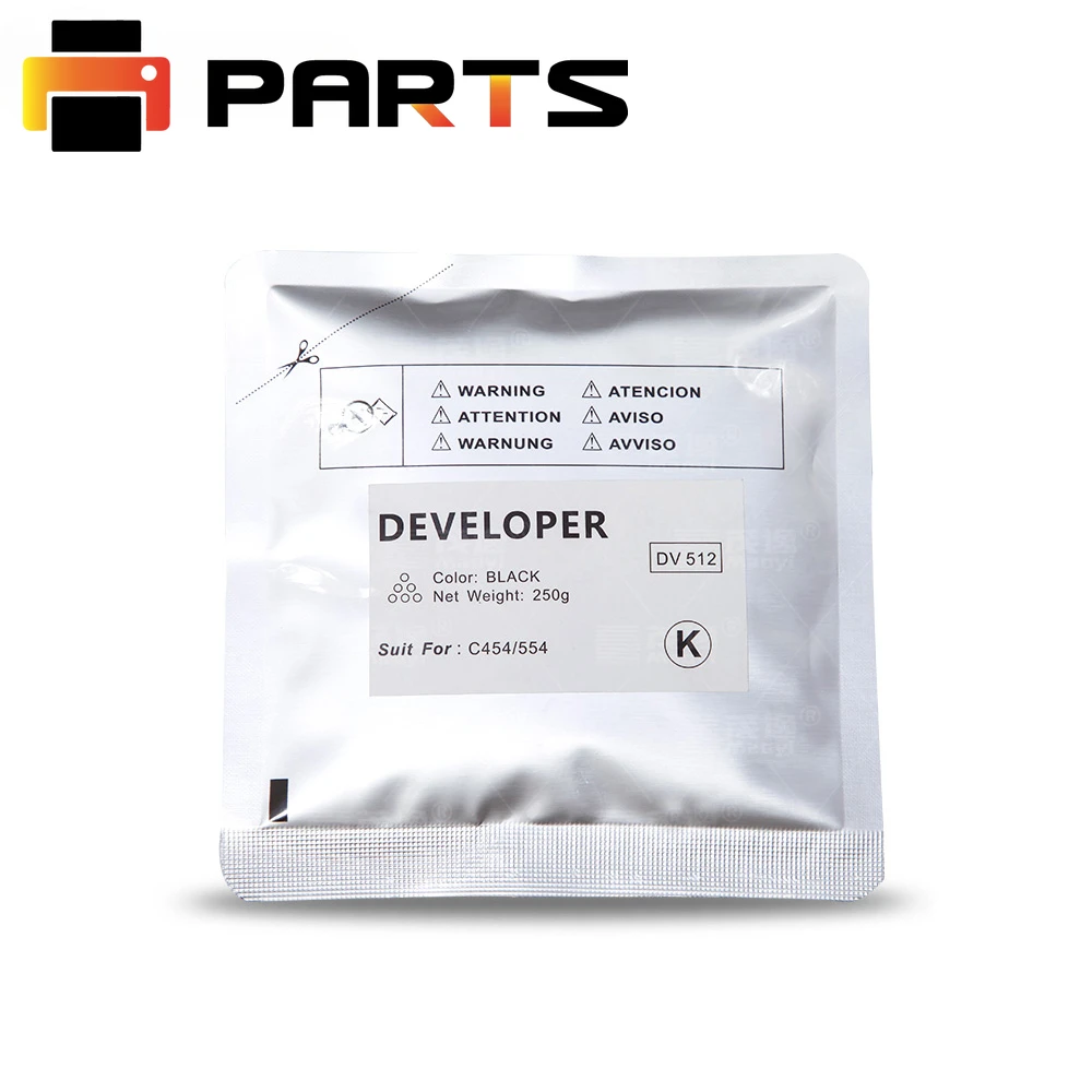 DV512 Developer Powder C224 C284 For Konica Minolta C224 284 364 454 554 C284 C364 C454 C554 C554e Cyan Developer Power