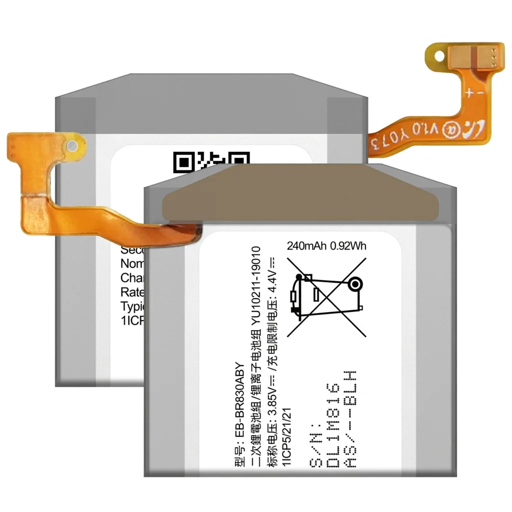 ISUNOO EB-BR830ABY Battery For Samsung Galaxy Watch Active2 40mm SM-R830 SM-R835 240mAh With Tools