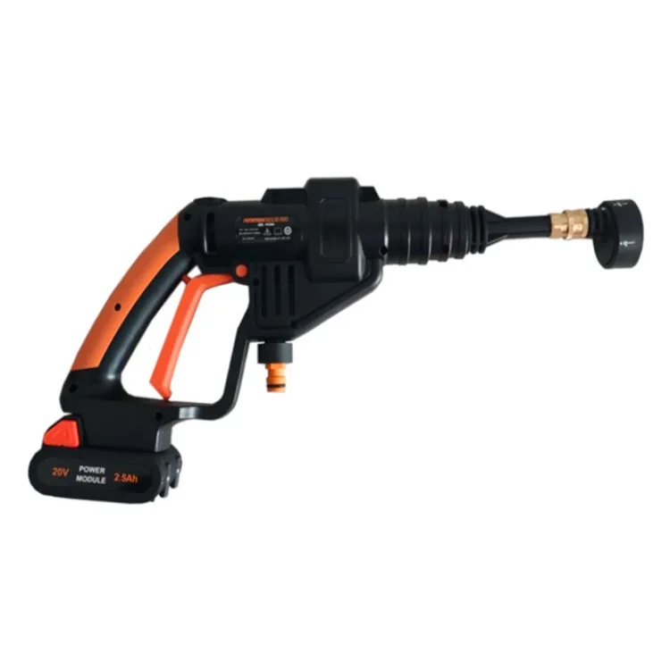 

Multi-function portable high pressure car washing gun Wireless water cleaning gun Lithium battery water pump gun