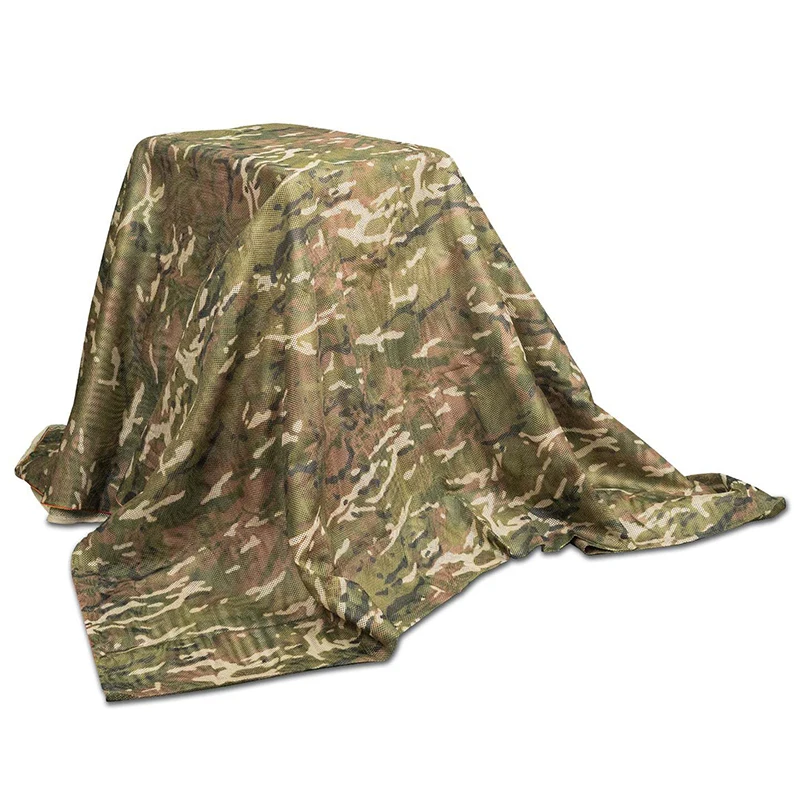 Outdoor Camping Sunshade Net Camouflage Hidden 300D Mesh Fabric Car Cover Net Mesh Fabric Camo Cover Shade Garden Hunt Camo Net