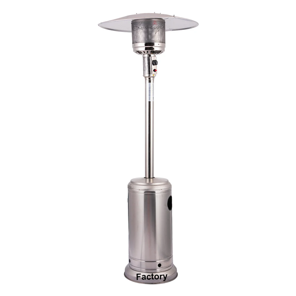 Modern Design Umbrella Patio Gas Heater Portable Natural Gas Garden or Commercial Outdoor Powder Coating Patio Heater
