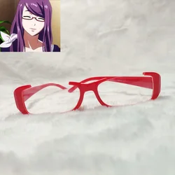 Anime Tokyo Ghoul okulary Kamishiro Rize Cosplay Nishio Nishiki okulary przeciwsłoneczne rekwizyty