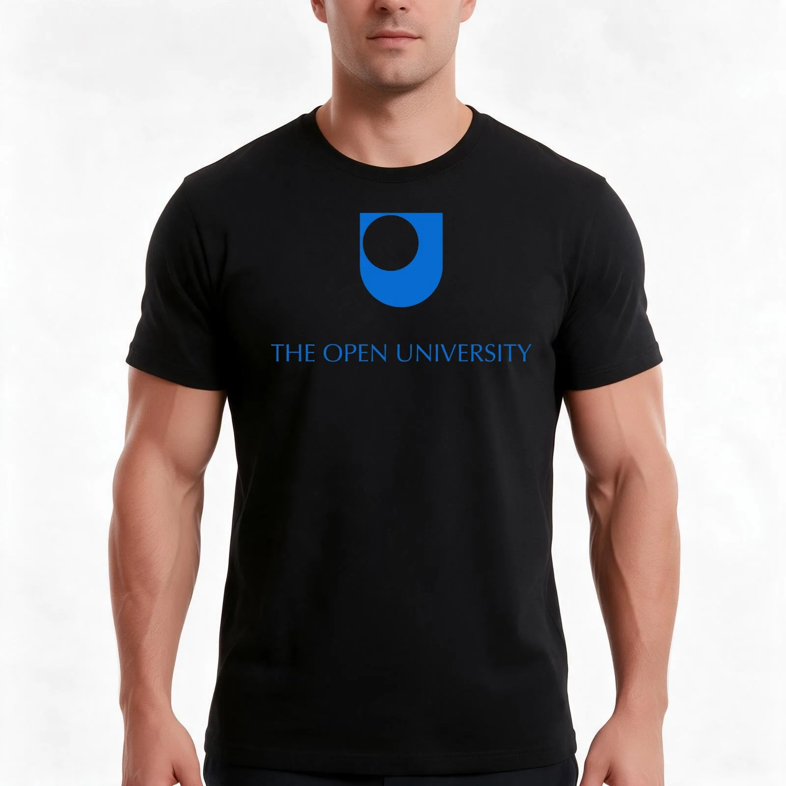 beebthings The Open University T-Shirt Summer Casual Cotton Tee Oversized Streetwear Tops Vintage Graphic Print 100% Cotton
