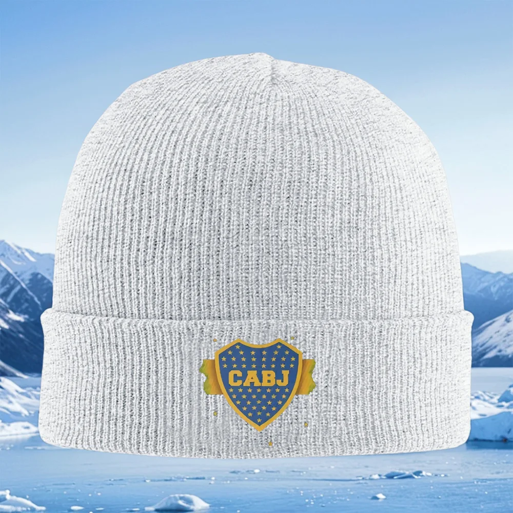 درع نجوم المشارب رسائل شعار رمز الرجال النساء للجنسين محبوك قبعة قبعة صوفية قبعة الشتاء الحرارية الدافئة عيد الميلاد Outdoo