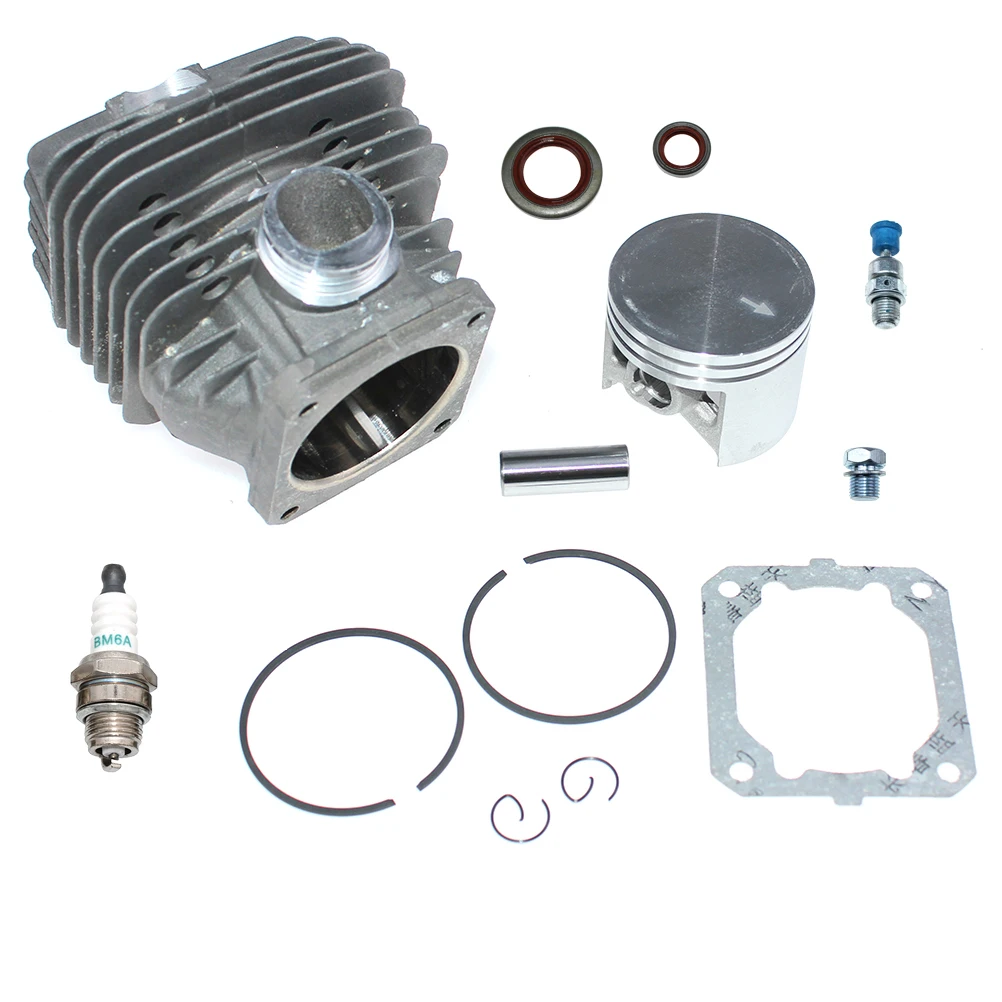 Imagem -03 - Kits de Pistão do Cilindro para Motosserra 50 mm Pino de 10 mm Stihl Ms440 044 044r 044w Ms440rz Ms440vwz Ms440z 1128 020 1227