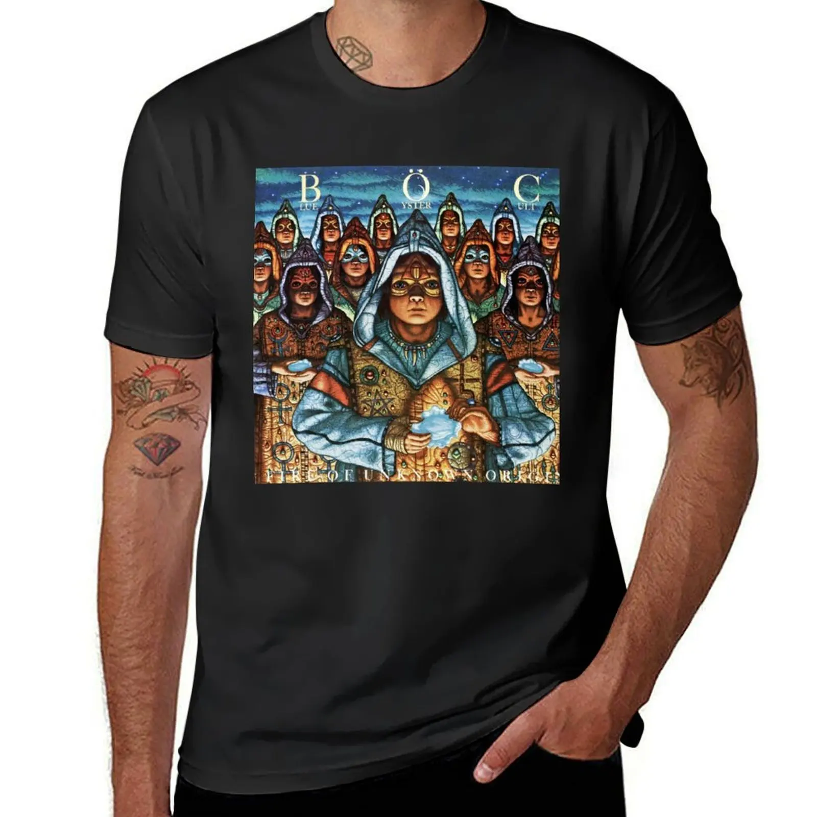 fire of unknown origin T-Shirt korean fashion blacks t shirt men