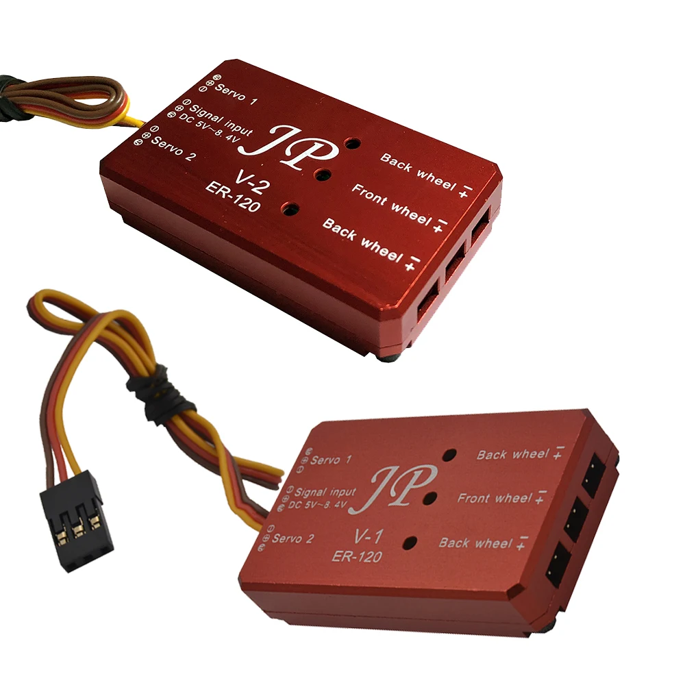 Contrôleur de train d'atterrissage rétractable en métal JP ER120 V1 et V2 ou ER150 V1B et V2 pour avion RC à voilure fixe