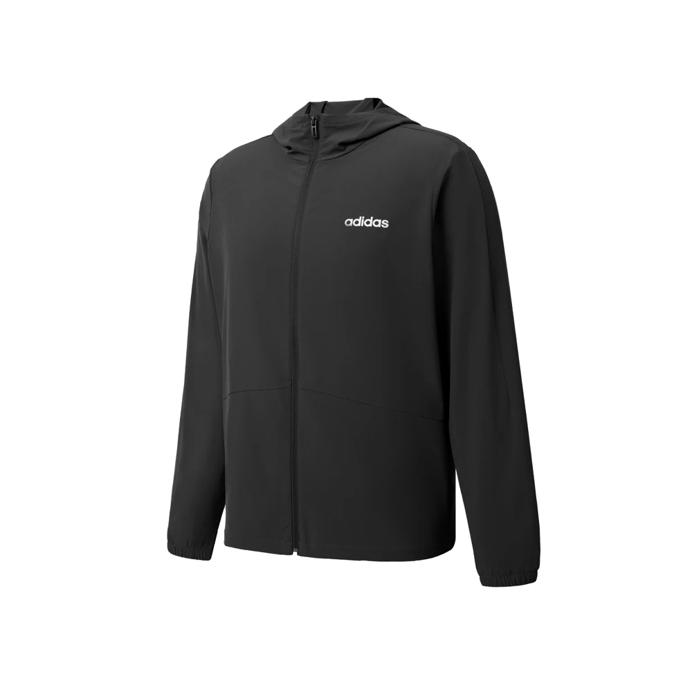 

Adidas унисекс куртка с капюшоном охлаждающая ткань прохладная летняя защита от солнца для тренировок на открытом воздухе фитнес-бег