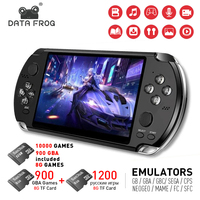 Newest 5.1 inch X12 Retro Handheld Video Game Console Built-in 10000+ Games For GBA/SEGA/MAME/FC 9 Emulators