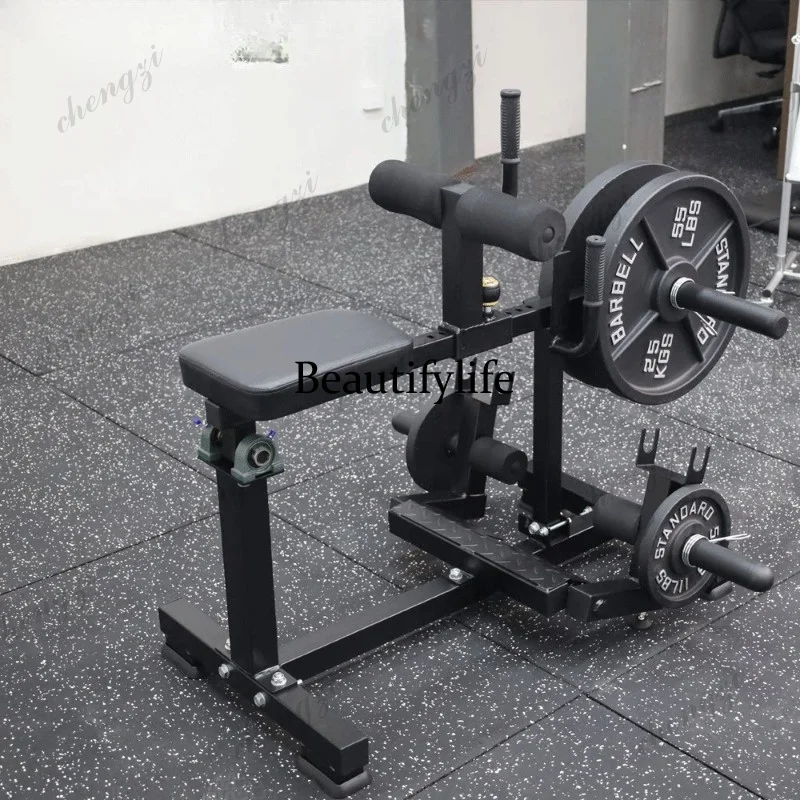 Commercial Seated Calf Trainer Tibial Anterior Hook Leg Training Fitness Gastrocnemius Weight Loading