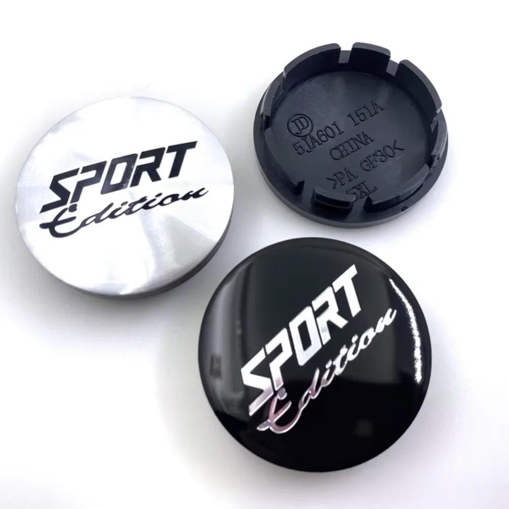 

4pcs ABS 56mm Wheel Center Caps With Sport Edition Badge Logo Rim Hubcap Cover Sprot Emblem Styling Accessories for Toyota Honda