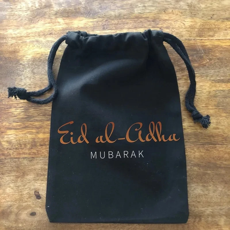 Feliz Eid Al-Adha Mubarak Envelope Dinheiro Doces Gift Treat Bags, muçulmano islâmico Ramadan Kareem, decoração do feriado, 12