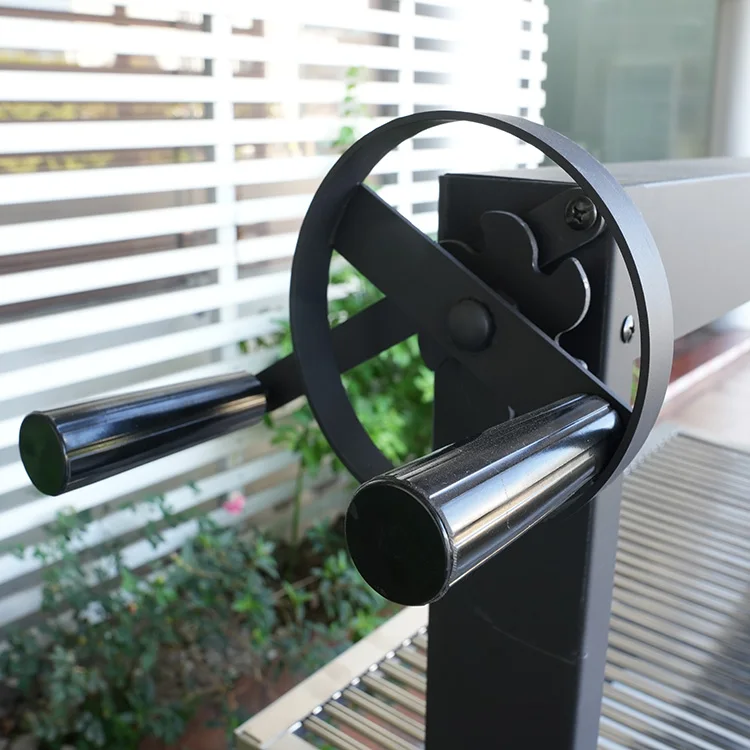 Modern Outdoor Adjustable Grill Heights Bbq Argentina Grill Stainless Steel Grate Santa Maria Charcoal Barbecue Grill Trolley
