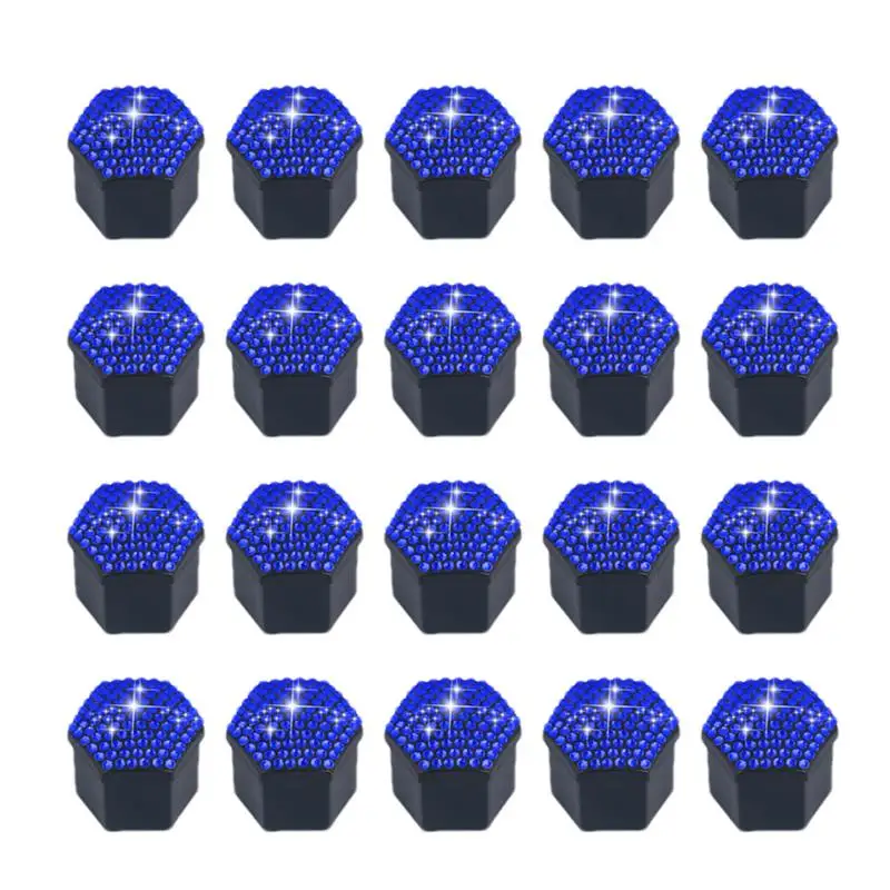 Car Tire Valve Caps Decorative Caps Tire Caps 20PCS Universal Anti-Scratch Stem Covers For Suvs Trucks Bikes Cars Motorcycles