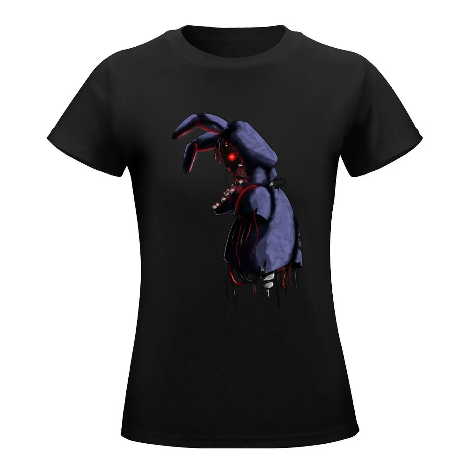 Withered Bonnie T-Shirt anime clothes kawaii clothes rock and roll t shirts for Women