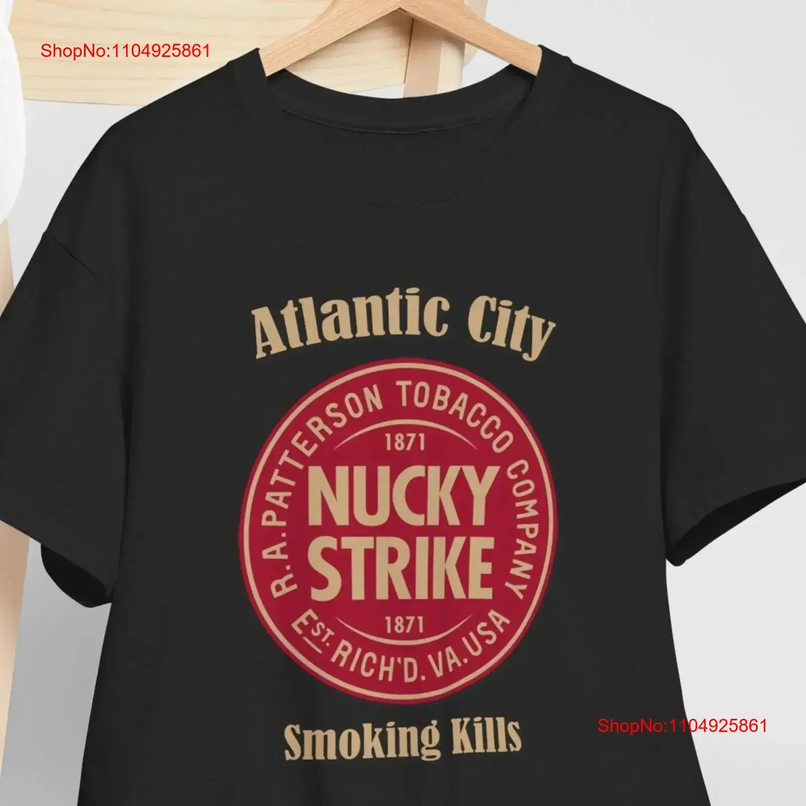 Boardwalk Empire t-shirt ville atlantique Steve Buscemi Enoch Nucky Thompson HBO série télévisée Al Capone Mafia Gangster Show vintage