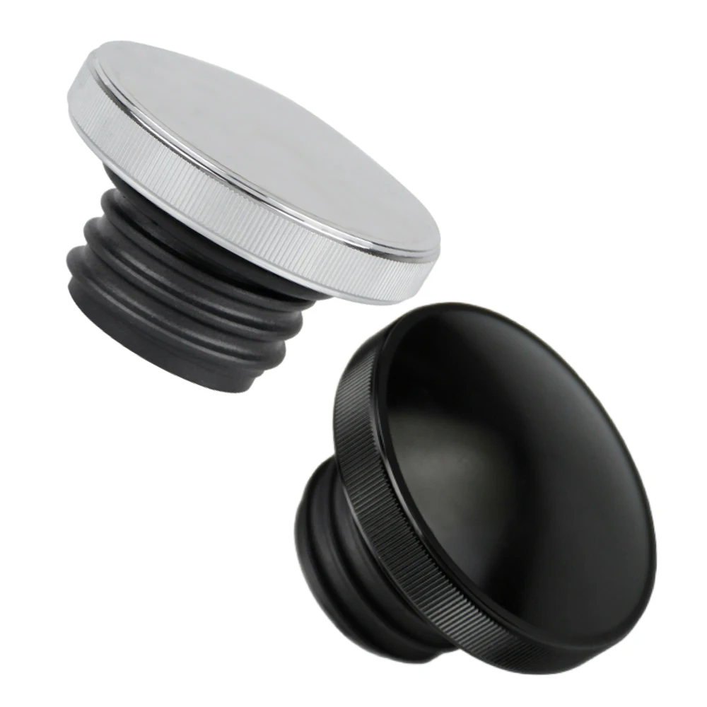 

Motorcycle Vented Gas Cap Fuel Tank Cap Cover Black/Chrome For Harley XL883 1200 Street 1982-2019 Harley Glide