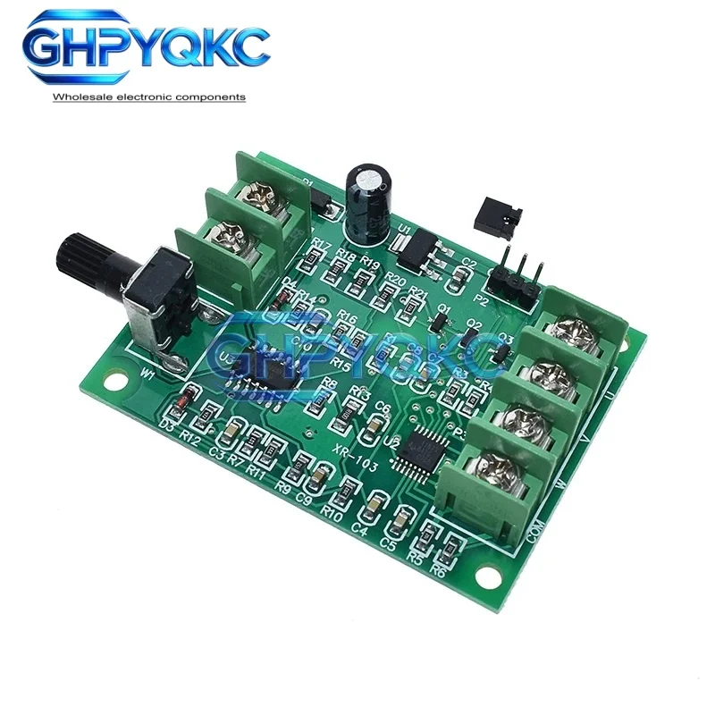 GHPYQKC 7V 12V Brushless DC Motor Driver Controller Board with Reverse Voltage Over Current Protection for Hard Drive Motor