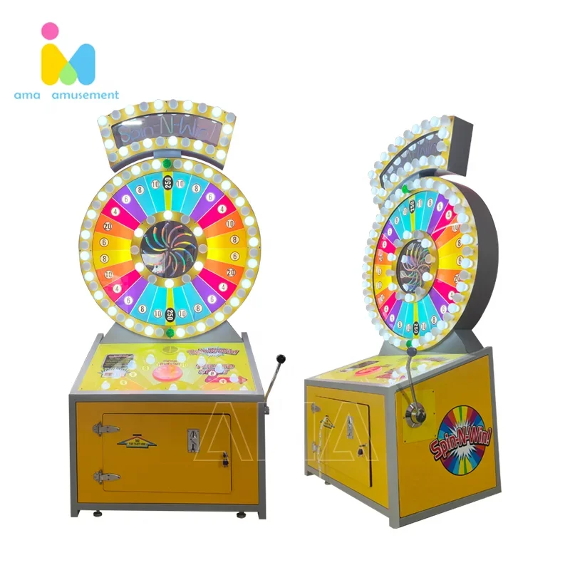 Lucky Turning Grand Prize FEC Equipment Ticket Redemption Coin Operated Amusement Park Carnival Arcade Games