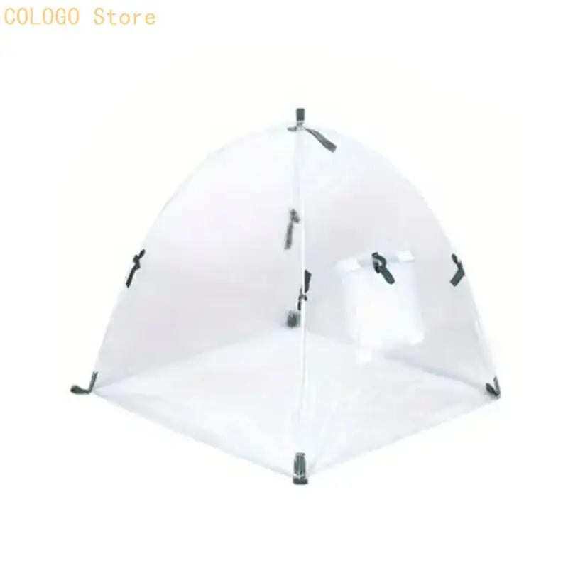 Garden Crop Cover Quick-Open Frame 23.62 Inch Freestanding Grow Tent for Vegetable Plot Care in Gardens Home Outdoor Use D0LD