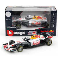 Bburago 1:43 RB19 RB20 #1 #11 Red Bull Racing TAG Heuer RB16b 11 #33 Alloy Luxury Vehicle Diecast Cars Model Toy Collection Gift
