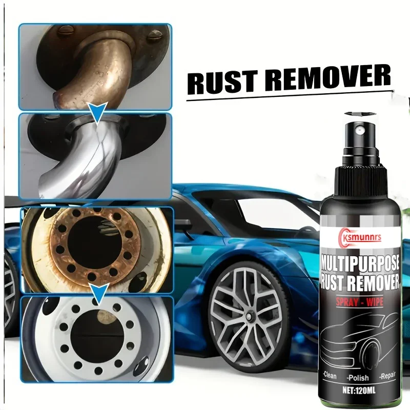 Powerful Car Cleaner Rust Remover - Easy Polishing & Vehicle Restoration - Cleans And Restores Your Car to Original Condition
