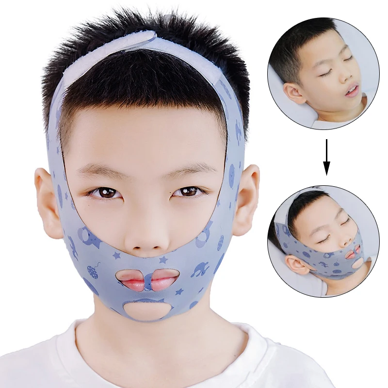 Open Mouth Breathing Correction Chin Strap Anti Snoring Belt Mouth-Sealing Gifts For Women Men Better Breath Health Care+~