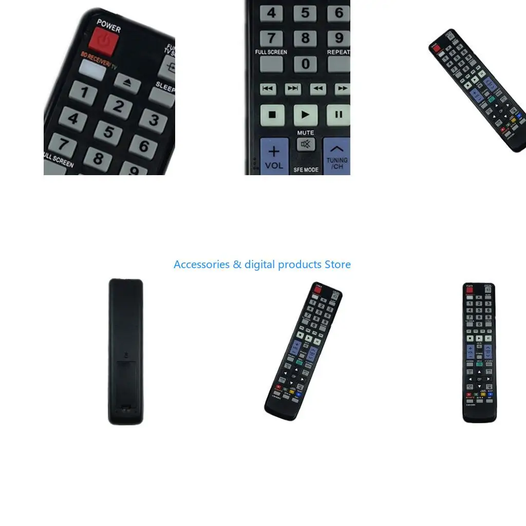77JD Remote Control Plastic Texture Sensitive Button Replacement Remote for HTC6950W