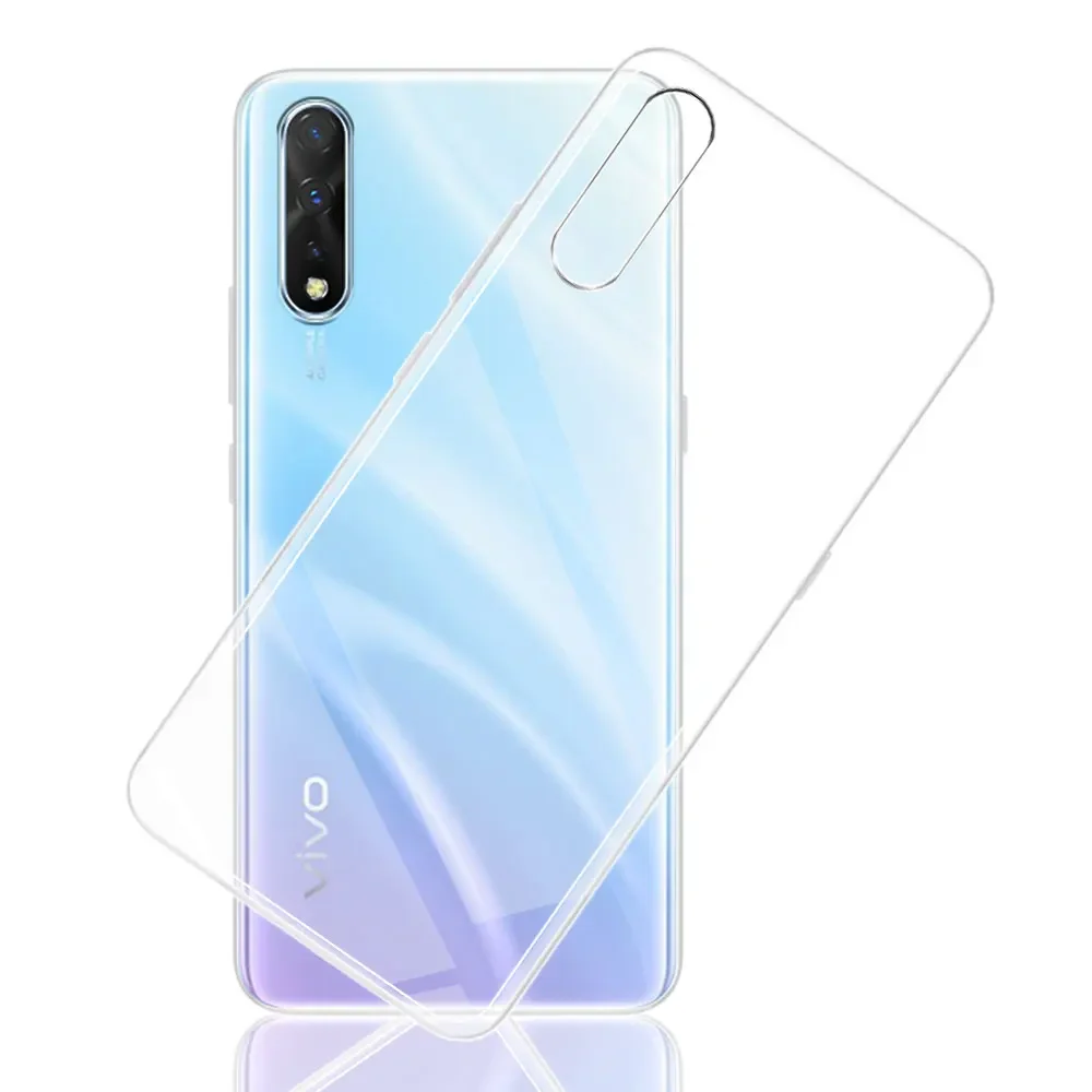 For vivo V17 NEO Case Soft Silicone Cover For VIVO 1907 Phone Cases For VIVO S1 S1 2019 Clear Shockproof Bumper Coque