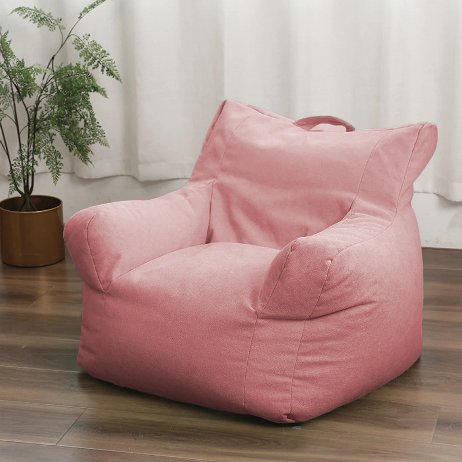 Soft, Comfortable, and Cozy Cotton Beanbag Sofa Cover - Snug and Comfortable - Ideal for Dropshipping - Relax in Style in Your L