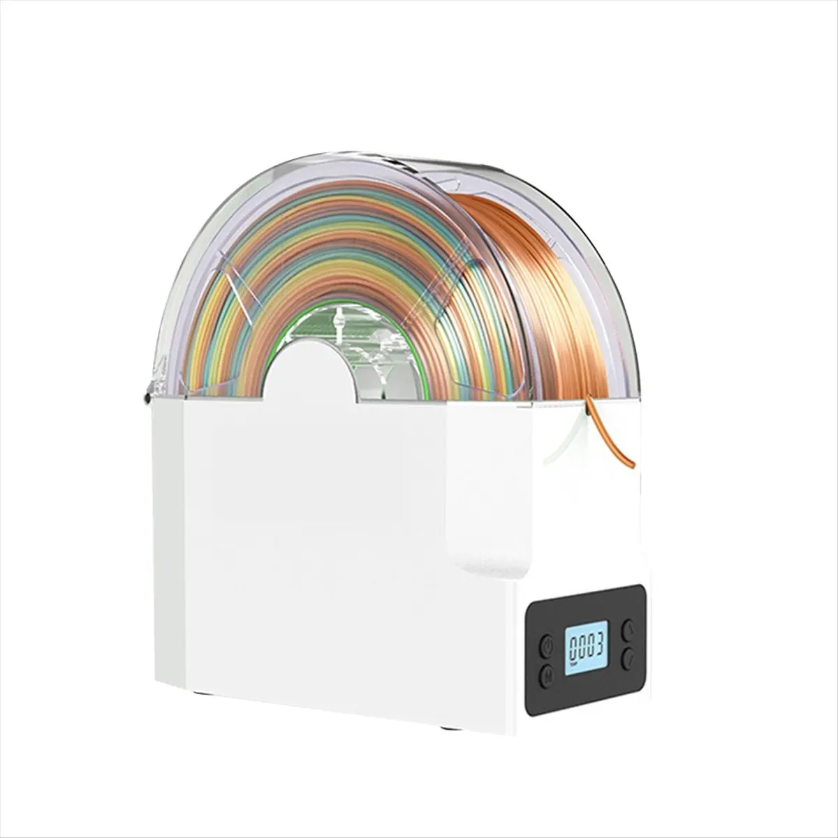^&*Summer sale- Filament Dry Box Filament Dry Box ABS Adjustable Temperature Keeping Filament Dry Holder 3D Printer Accessories