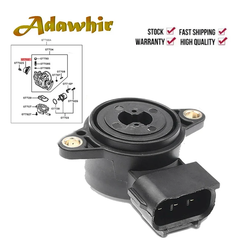 

Throttle Position Sensor for Mitsubishi Lancer 2002-2007 Sedan L4 2.0L MD615571