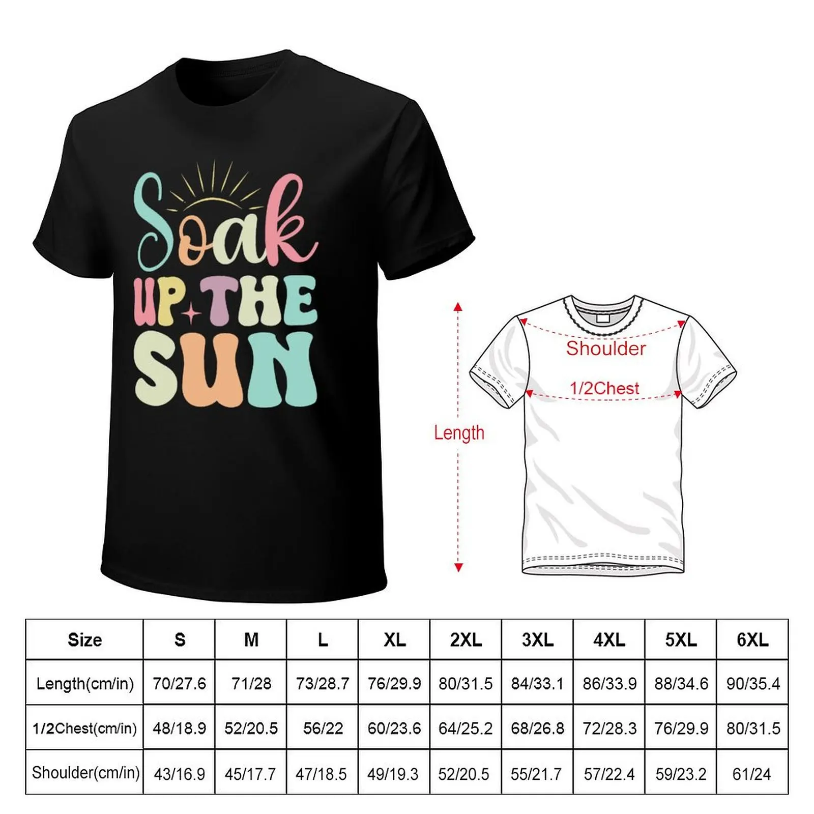 Soak Up The Sun Cute Vintage Holiday Summer T-Shirt heavyweights animal prinfor boys plus sizes heavyweight t shirts for men