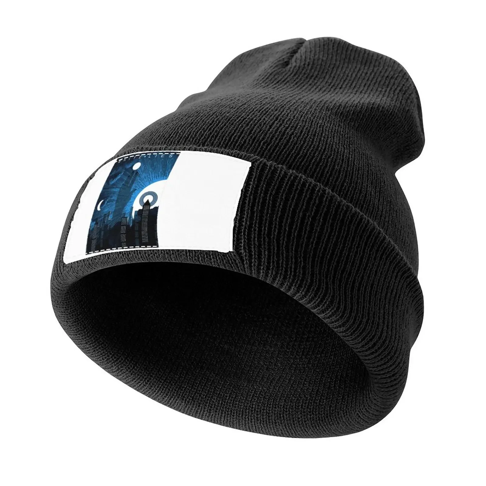 White Lies Band Knitted Cap Gentleman Hat tea Hat Mens Women's