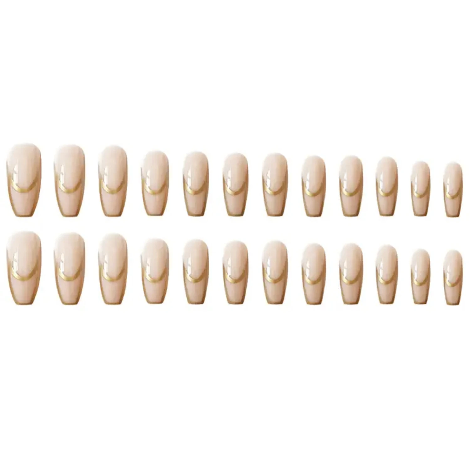 مجموعة رقعة أظافر جيلي عصرية جميلة واحترافية مع شريط رقائق ذهبية مذهلة لنتائج أنيقة - تطبيق سهل
