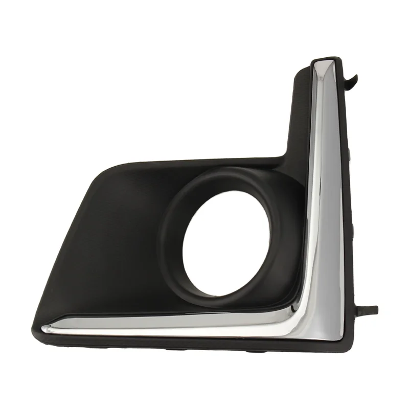 

AU34-Chrome Trim Bezel Frame Cover Fog Light Cap For Subaru XV Crosstrek 2016 2017 Car Front Fog Lamp Hood Lid Foglamp