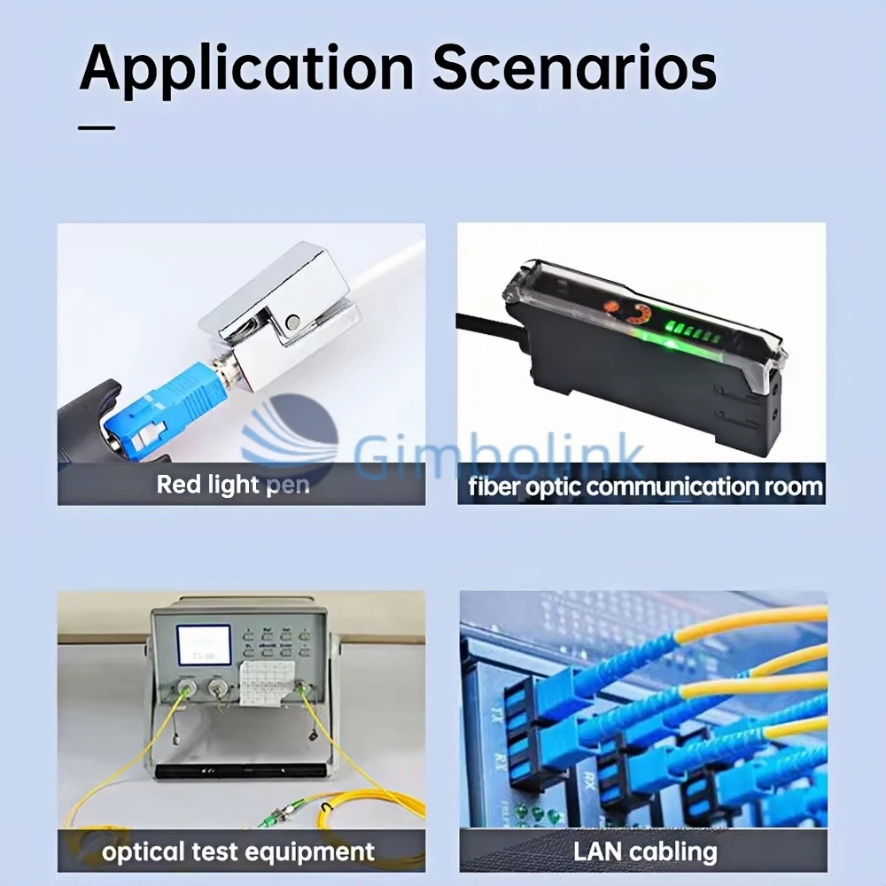 SC/UPC Bare Fiber Adapter Sc Square Shape Bare Fiber Optic Adapter FTTH Fiber Connector Flange for Optical OTDR Test Coupler