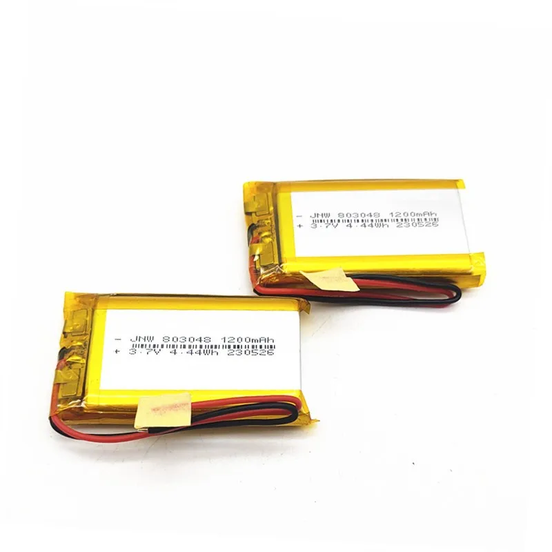 Lithium polymer battery 803048 1200mAh 3.7v navigator early education machine cervical massager lithium battery