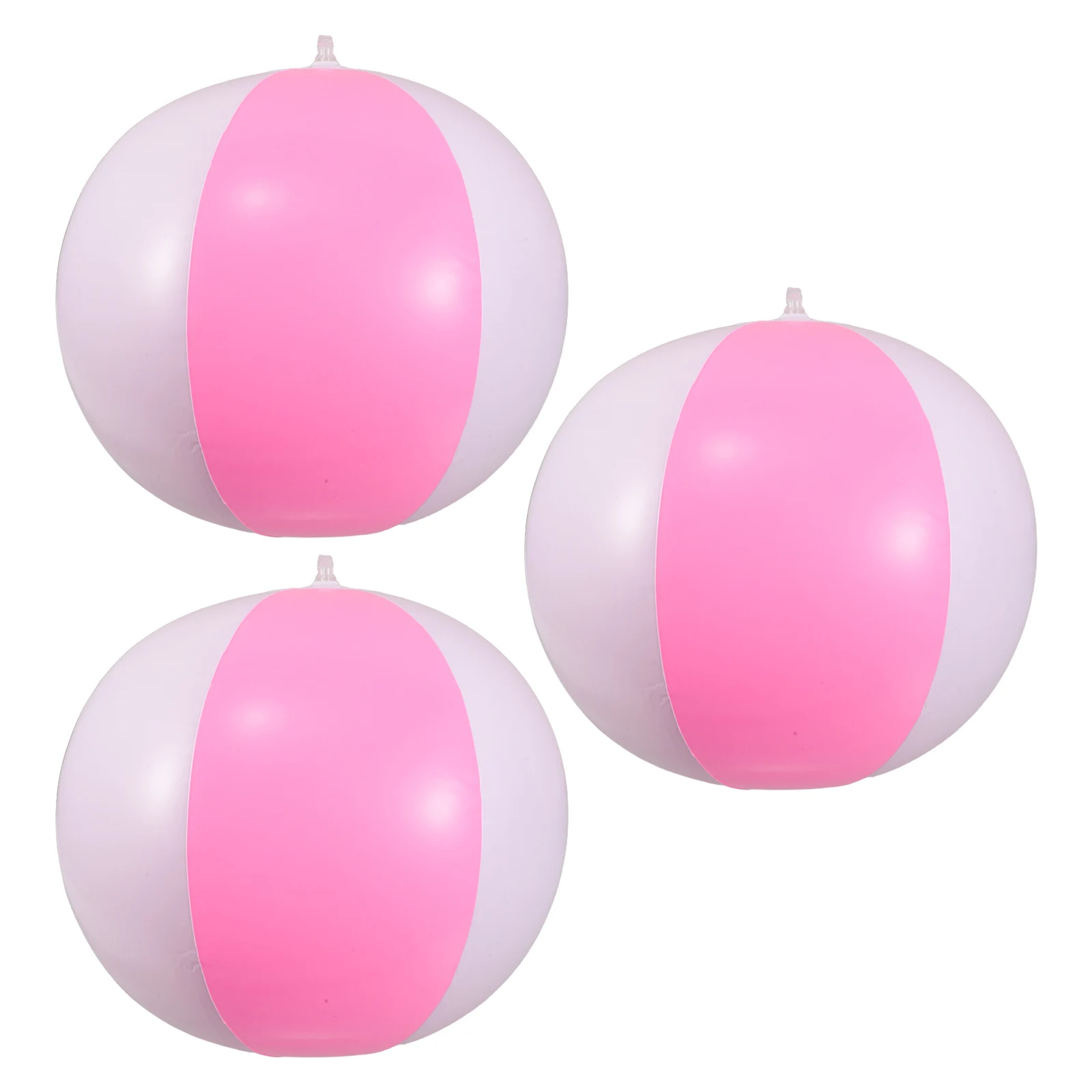 5 pçs de duas cores inflável bola de praia piscina bolas decorações de festa ao ar livre para jogar de água pvc explodir adolescentes