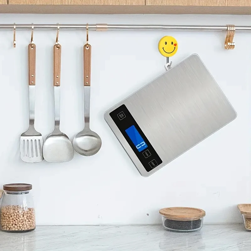 1pc Food Scale, 33lb/15kg Rechargeable Digital Kitchen Scale 1g/0.1oz Precise Graduation Ounces And Grams For Weighttery Opera