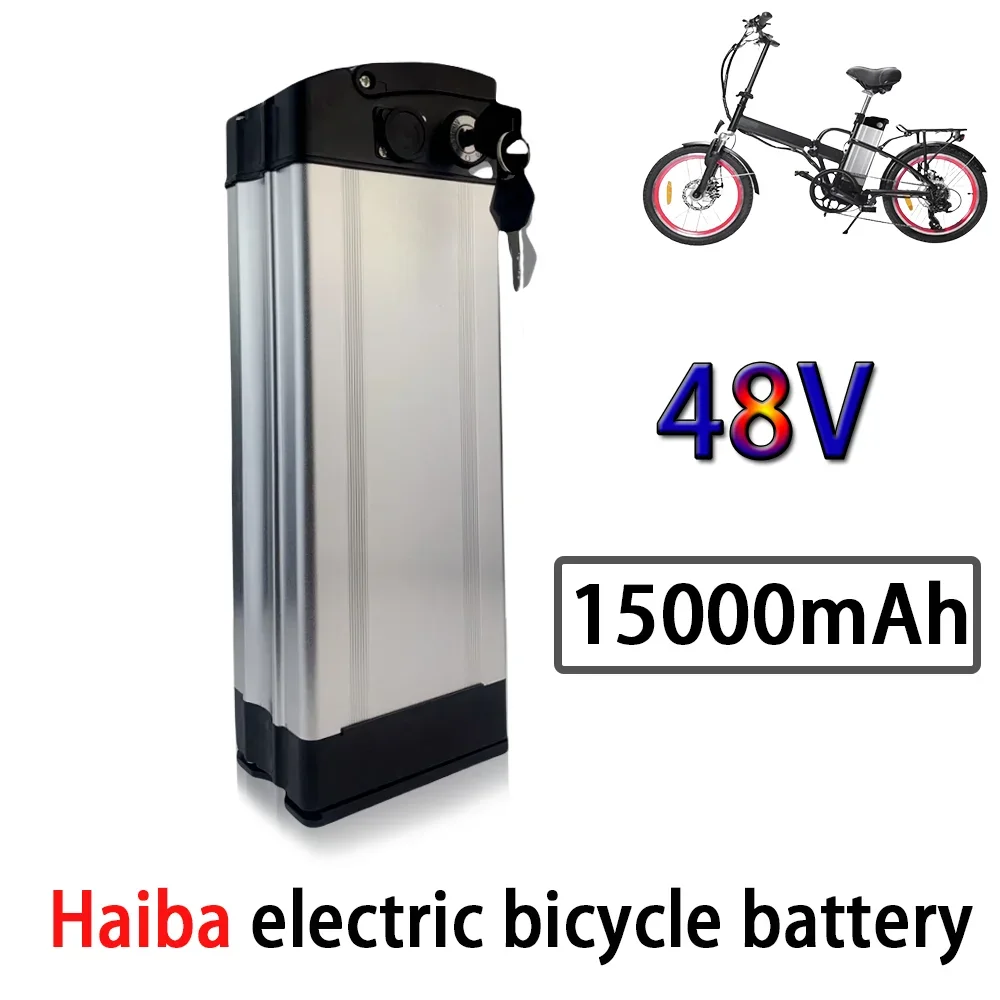 

For HaiBa 48V Ebike Battery Pack 15Ah/15000mAh Shengmilo MX20 Folding Fat Tire Snow Bike Electric Bicycle