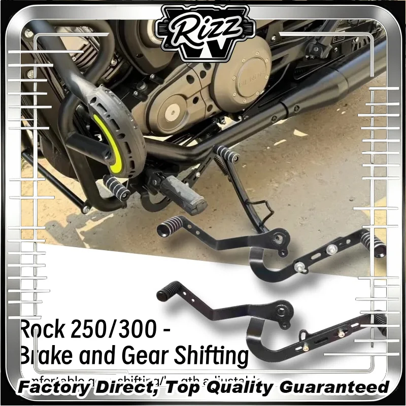 FOR Benda Rock 250/300 Modified Gear Lever Labor-Saving Dual Shift Design Multi-Angle Adjustable Front And Rear Gear Shifter